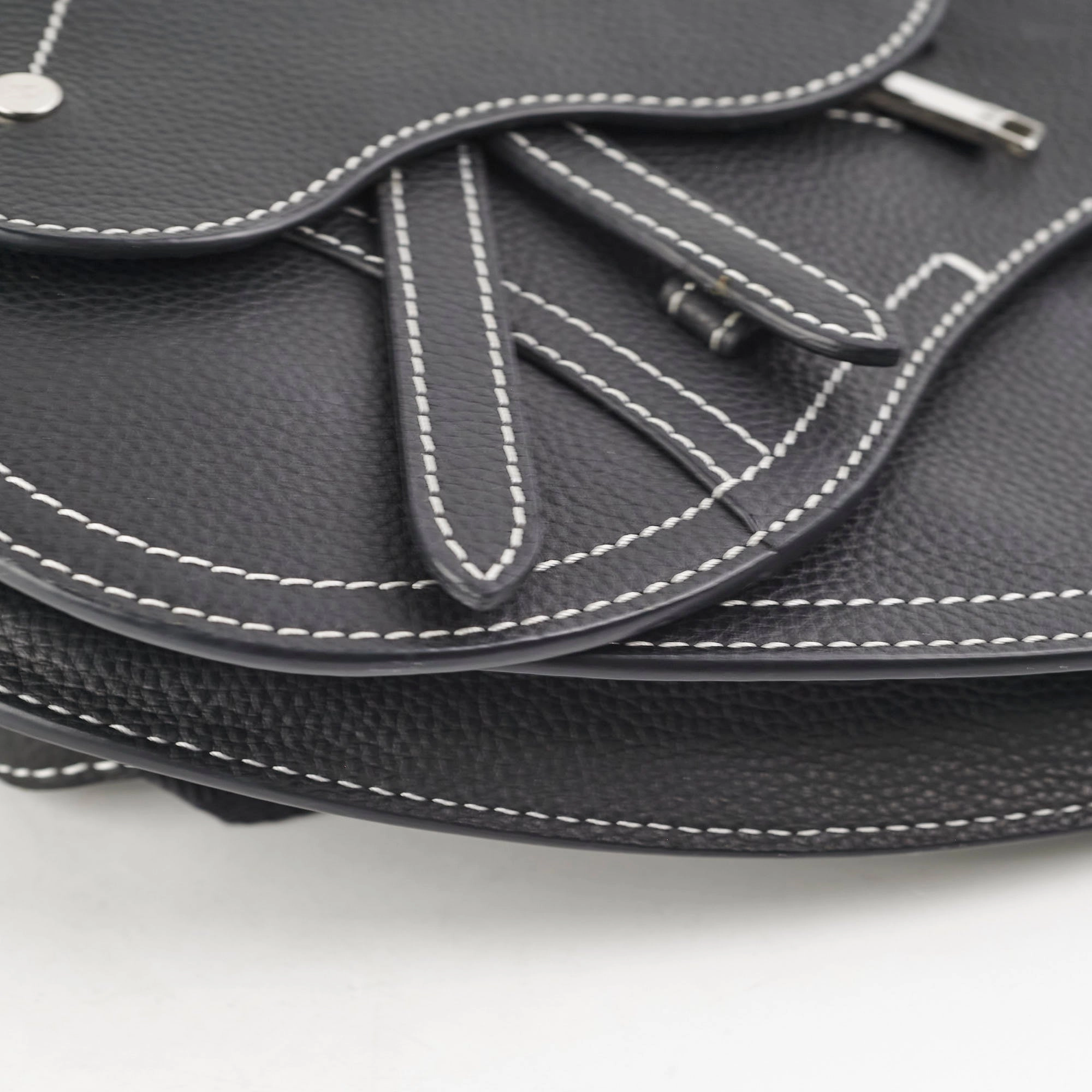 Dior Men Saddle Messenger Bag Black