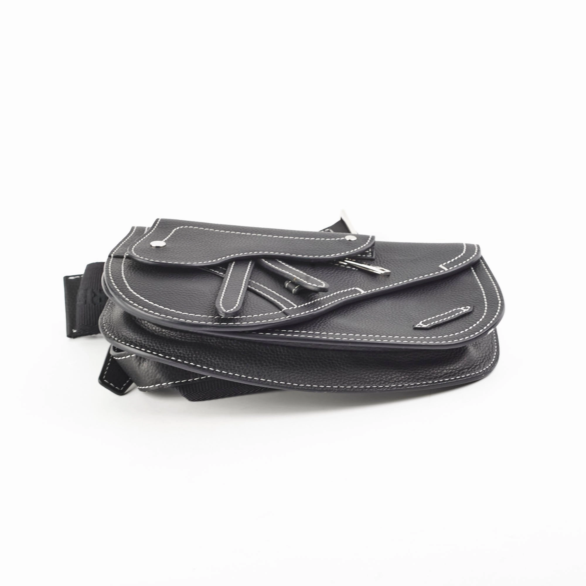 Dior Men Saddle Messenger Bag Black