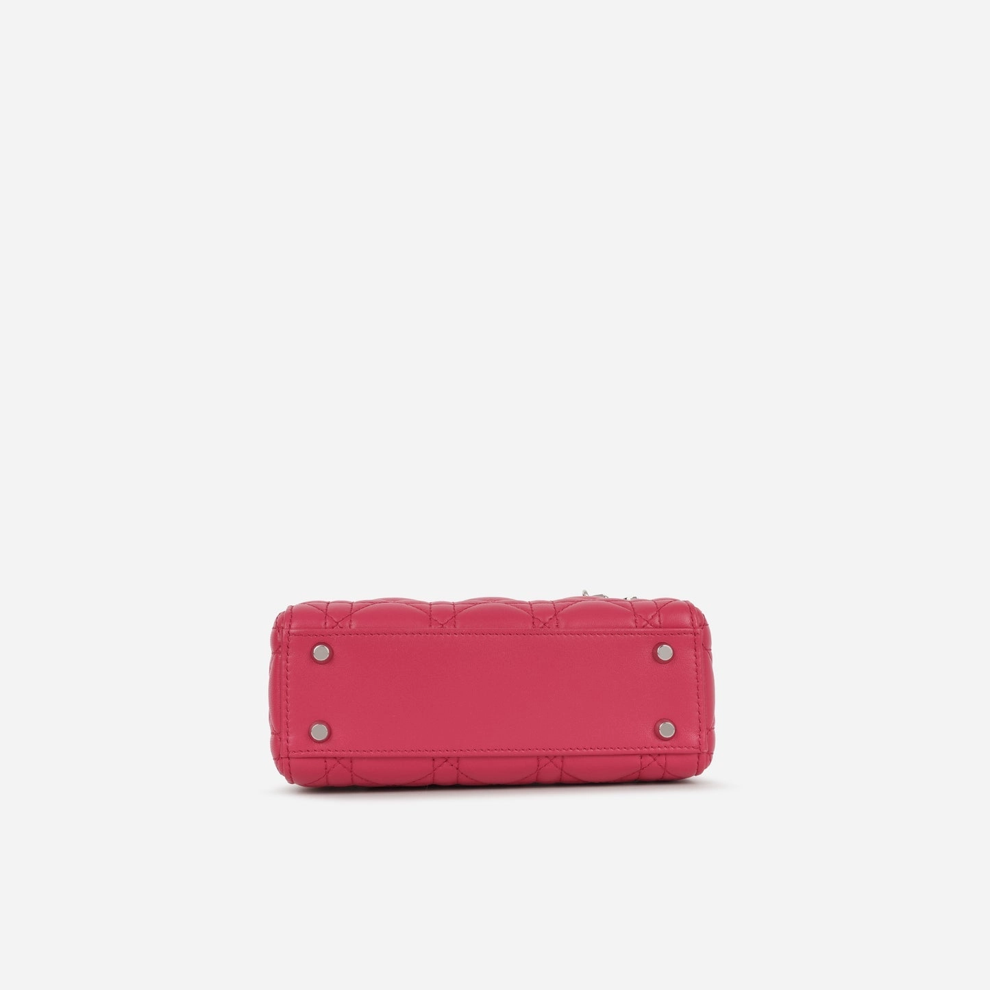 Dior Mini Lady Dior Raspberry Lambskin CGHW