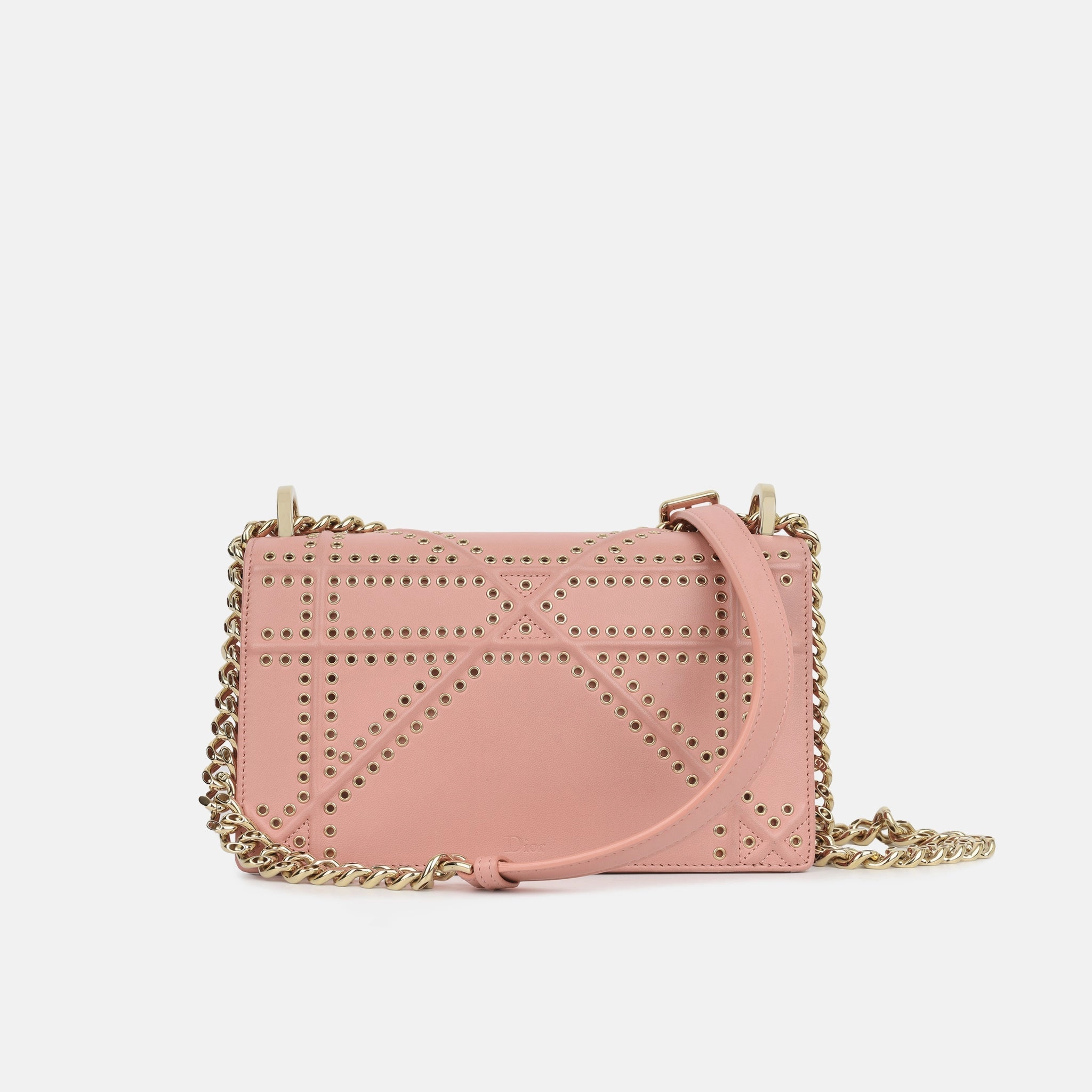 Dior Small Diorama - Studded Rose