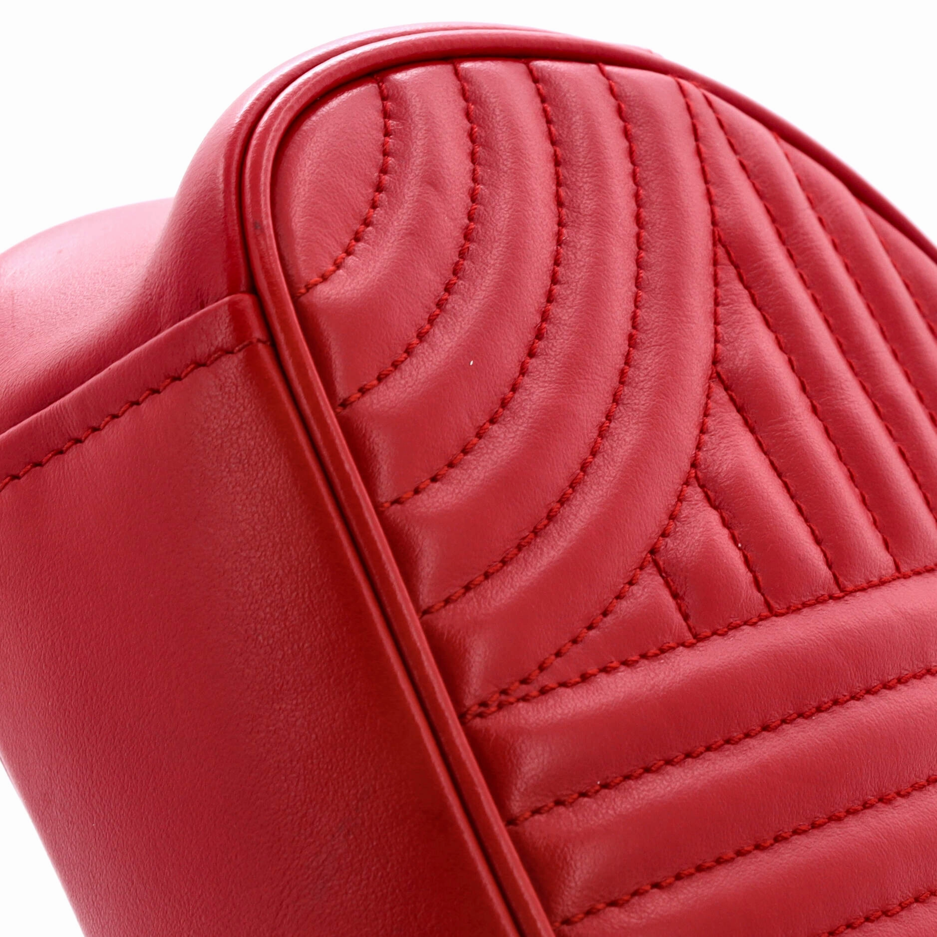 Dome Crossbody Bag Diagramme Quilted Leather Small