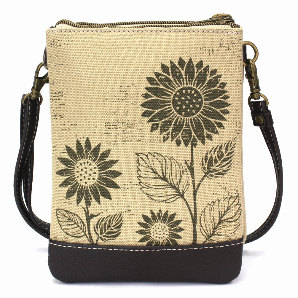 Double Pocket Xbody - Sunflower