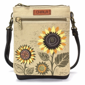Double Pocket Xbody - Sunflower