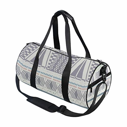 Duffel Bag Aztec Pattern Drawings Women Garment Gym Tote Bag Best Sports Bag for Boys