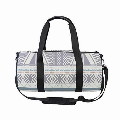 Duffel Bag Aztec Pattern Drawings Women Garment Gym Tote Bag Best Sports Bag for Boys