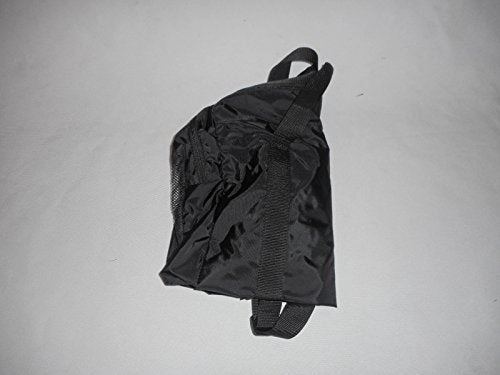 Duffle Bag Wet And Dry With 1 End Compartment Mesh,Front Pocket,Made In Usa (Black)