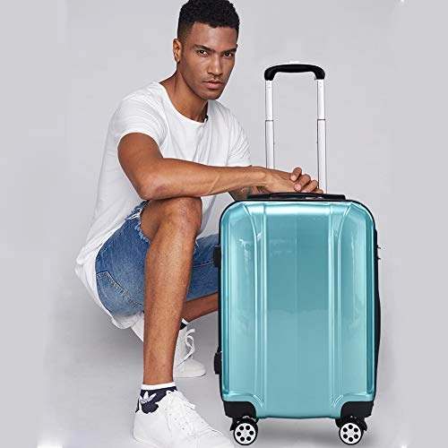 Durable 3 Piece Luggage Sets,BestComfort 8 Spinner Wheels Carry on Suitcase with Combination Lock