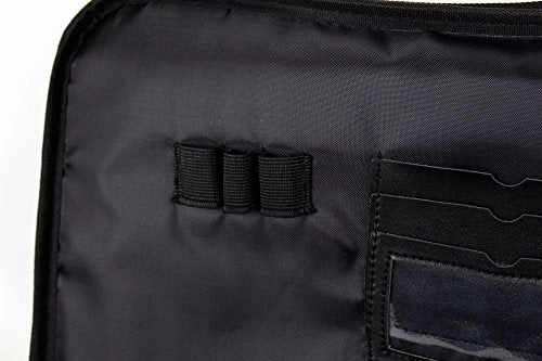 DURAGADGET Black Laptop Briefcase Style Bag with Multiple Compartments for The MSI PL62 7RC |
