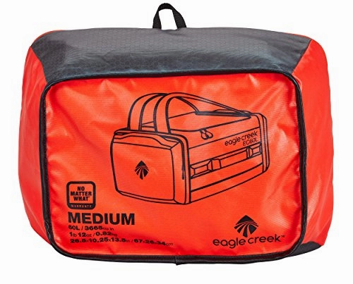 Eagle Creek Cargo Hauler Duffel, 60L, Flame/Asphalt