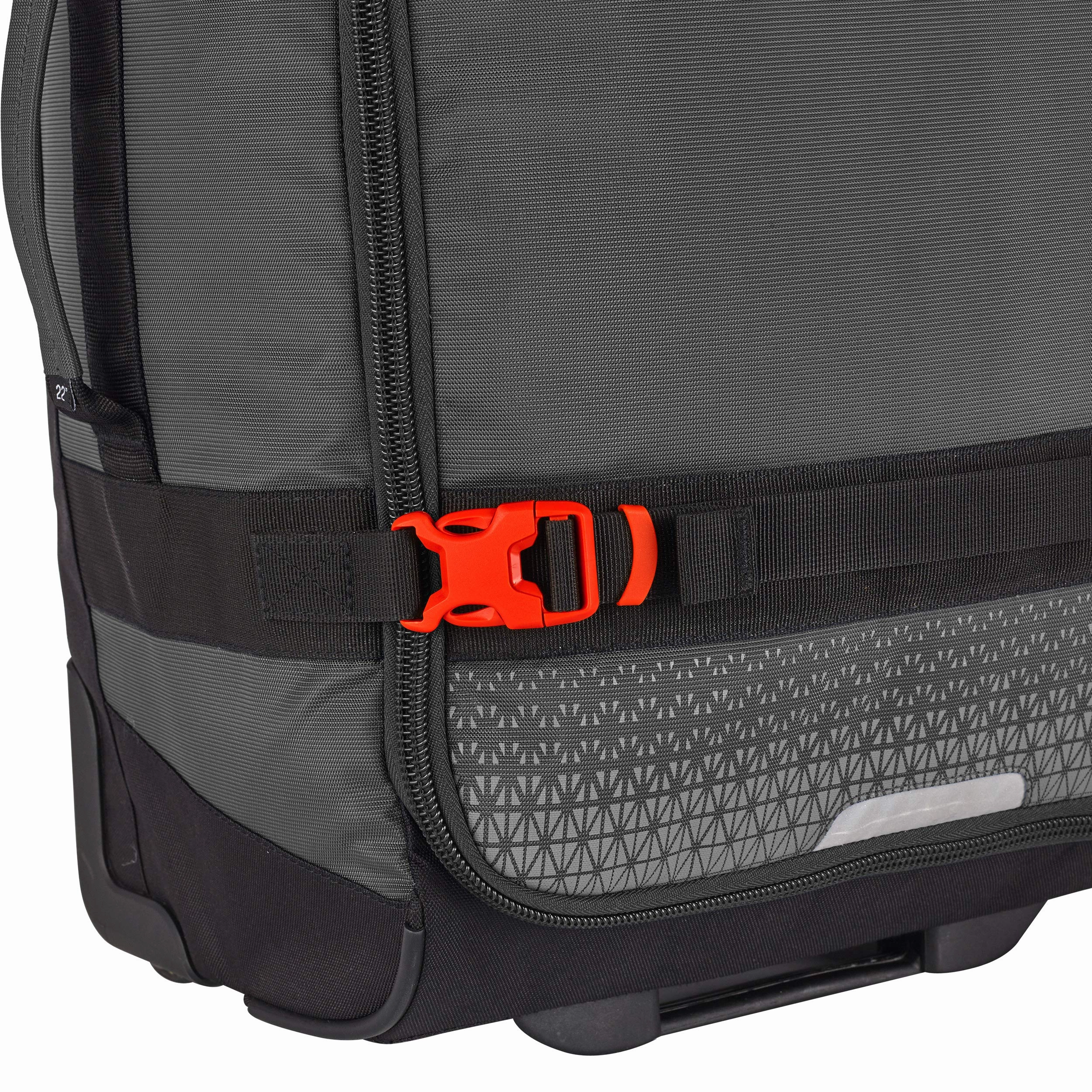 Eagle Creek Expanse Wheeled Rolling Duffel Carry-On Bag, Stone Grey