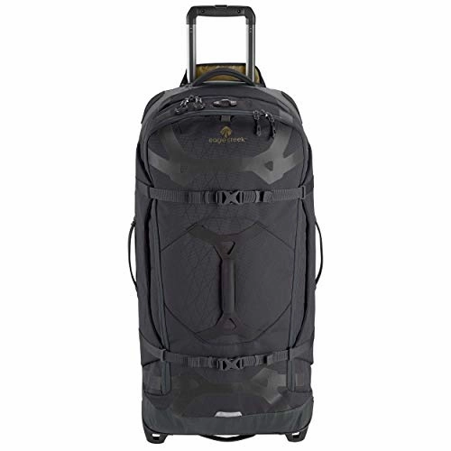 Eagle Creek Gear Warrior 2-Wheel Rolling Duffel Bag, 34-Inch, Jet Black