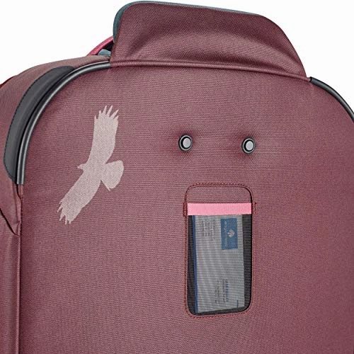 Eagle Creek Gear Warrior 4-Wheel International Carry-On Luggage, 21-Inch, Coral Sunset