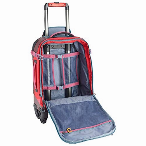 Eagle Creek Gear Warrior 4-Wheel International Carry-On Luggage, 21-Inch, Coral Sunset