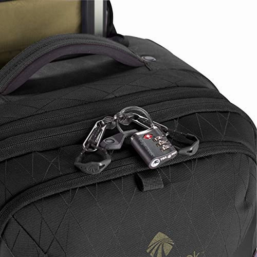 Eagle Creek Gear Warrior 4-Wheel International Carry-On Luggage, 21-Inch, Jet Black