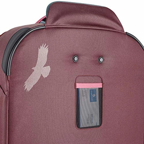 Eagle Creek Gear Warrior International Carry-On Rolling Duffel Bag, Coral Sunset