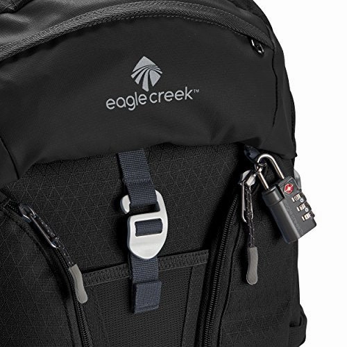 Eagle Creek Global Companion 40L Women's Backpack Travel Water Resistant Mulituse-17in Laptop Carry-On Luggage, Black