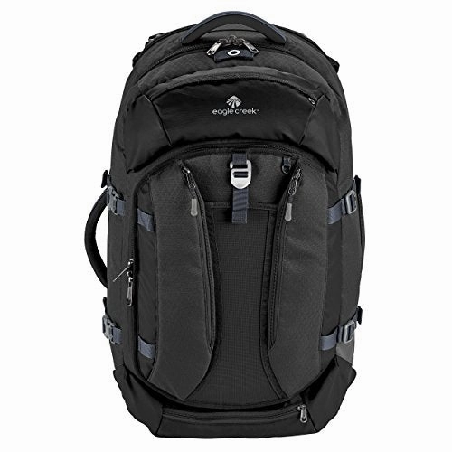 Eagle Creek Global Companion 65L Unisex Backpack Travel Water Resistant Mulituse-17in Laptop Suitecase, Black