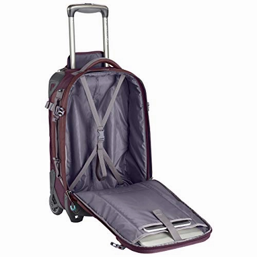 Eagle Creek ORV 2-Wheel International Carry-On Rolling Duffel, Earth Red