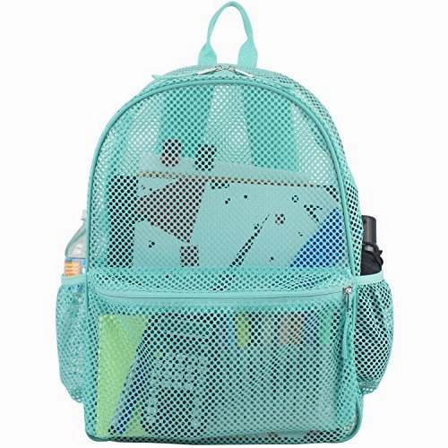 Eastsport Mesh Backpack, Turquoise
