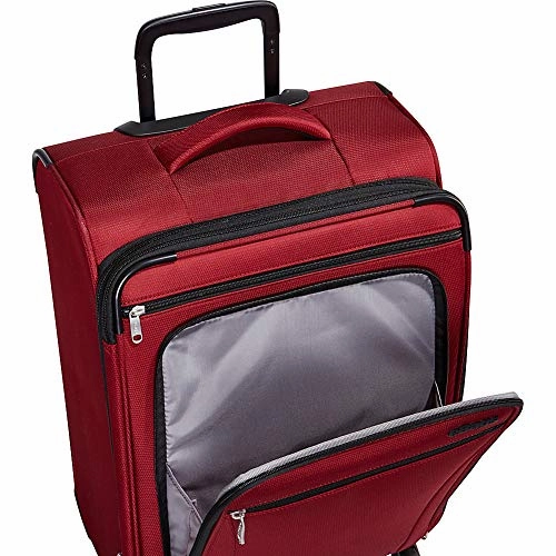 eBags eTech 3.0 Softside Spinner Carry-On (Crimson Red)
