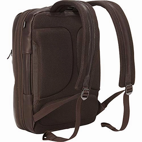 eBags Professional Slim Laptop Backpack - LTD Edition Colombian Leather (Black)