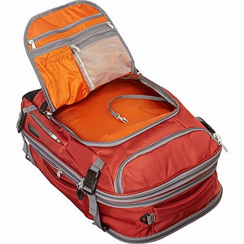 eBags TLS Mother Lode Weekender Convertible Carry-On Travel Backpack - Fits 19" Laptop - (Brushed Indigo)