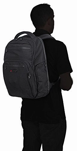 Ecbc Hercules  Travel Backpack For A 16" Laptop Computer: Tsa Friendly Quick-Open Laptop