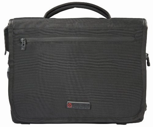ECBC Poseidon Messenger Bag for 13-Inch Laptop, Black