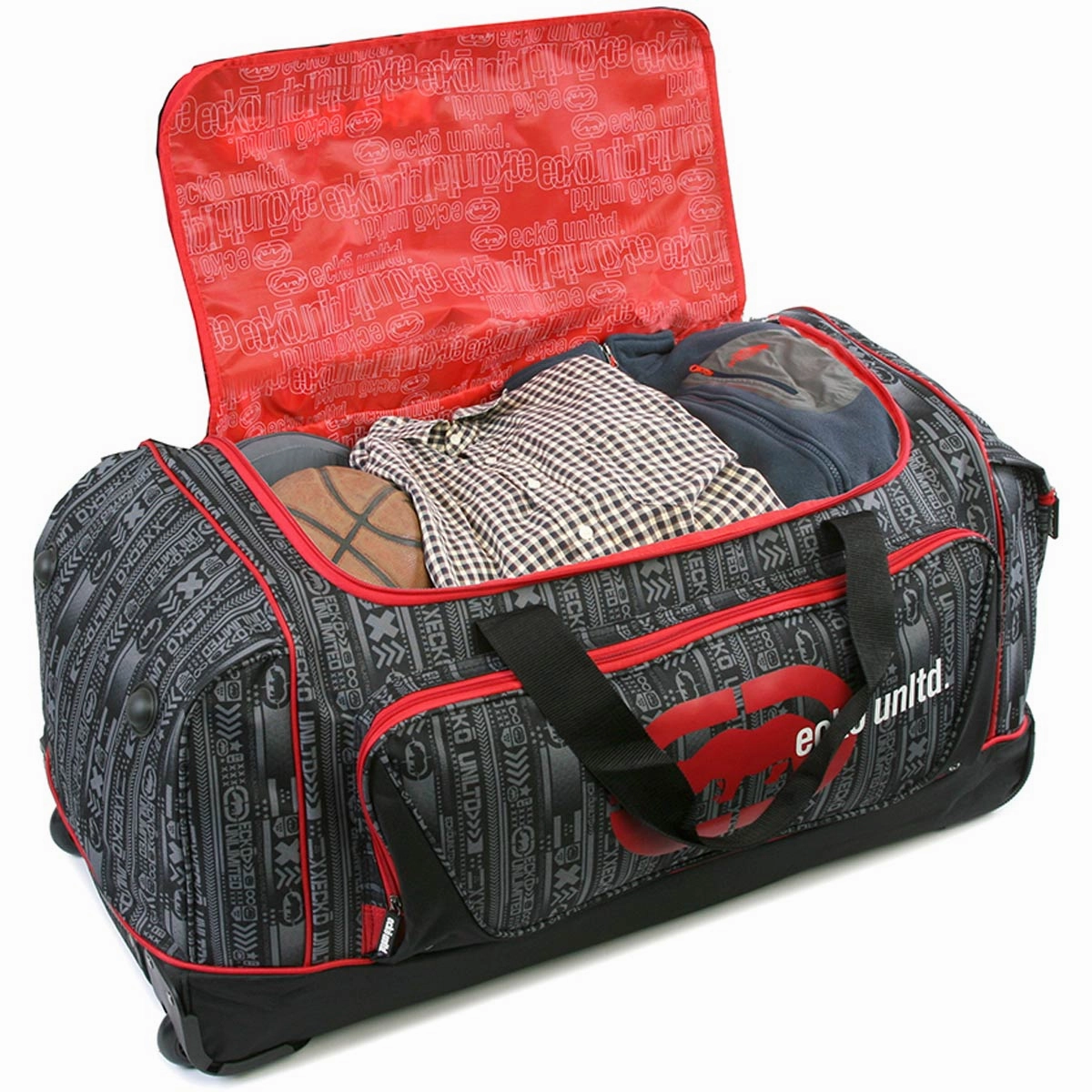 Ecko Unltd 32In Steam Collection Rolling Duffel
