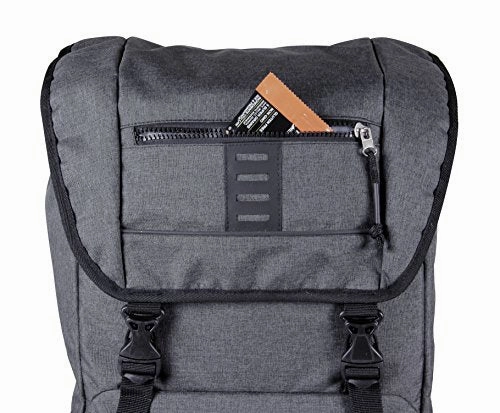 ecogear Pika Commuter Laptop Backpack, Grey One Size