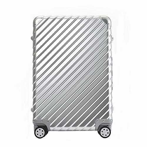 Enkloze Klasik Aluminum Carry-On Suitcase - Spinner 100% Aluminum Tsa Approved (Suitcase - 28",