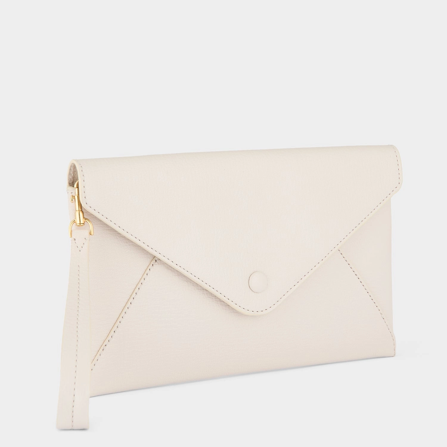 Envelope Pouch in Chalk Capra