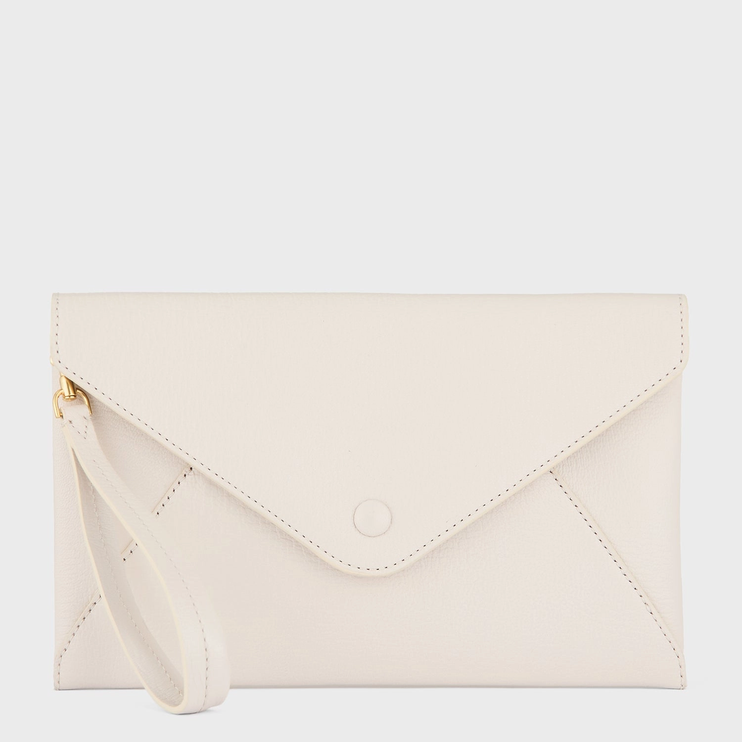 Envelope Pouch in Chalk Capra