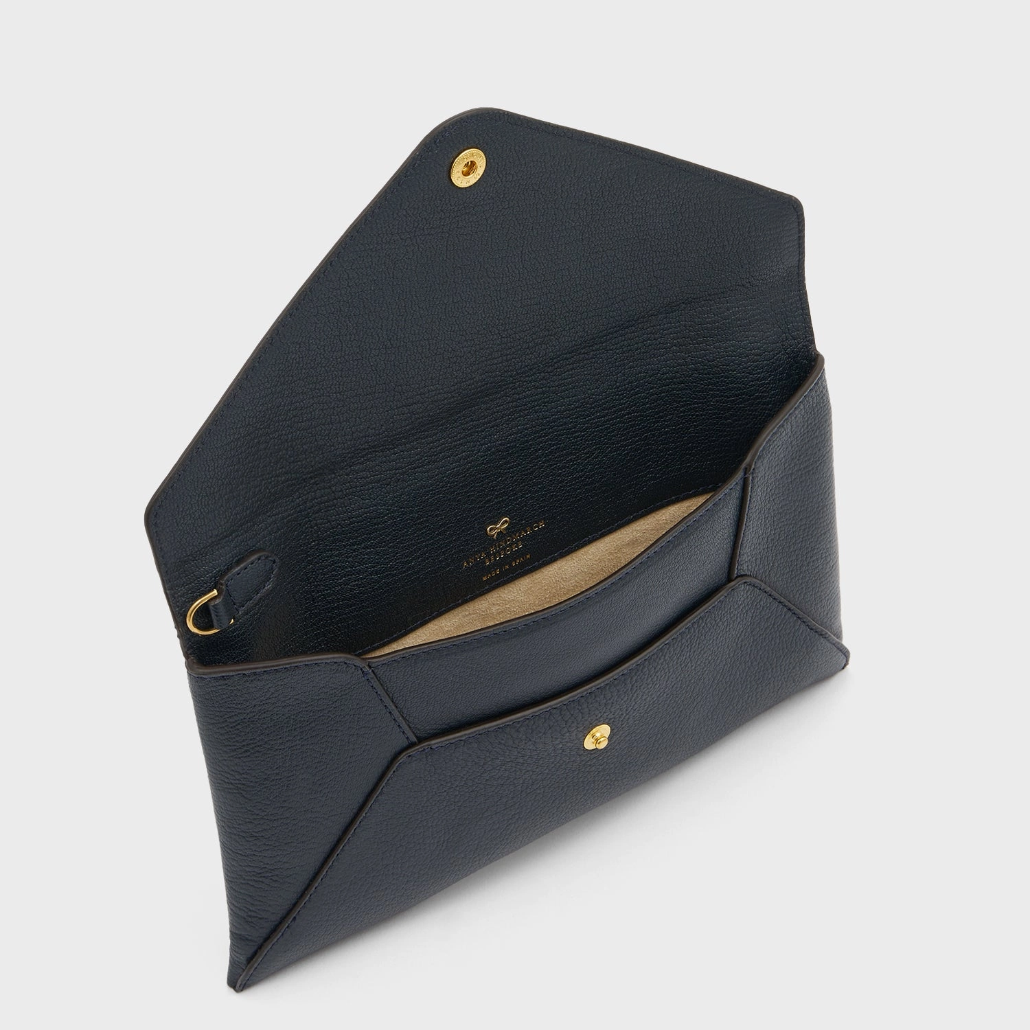 Envelope Pouch in Marine Shiny Capra