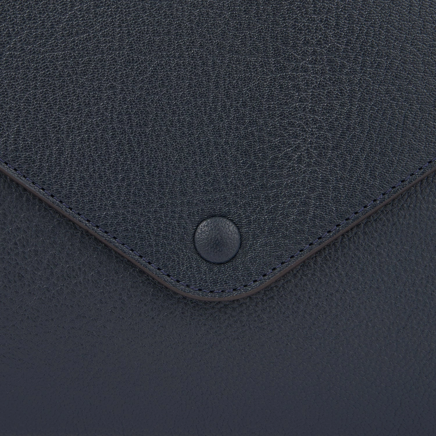 Envelope Pouch in Marine Shiny Capra