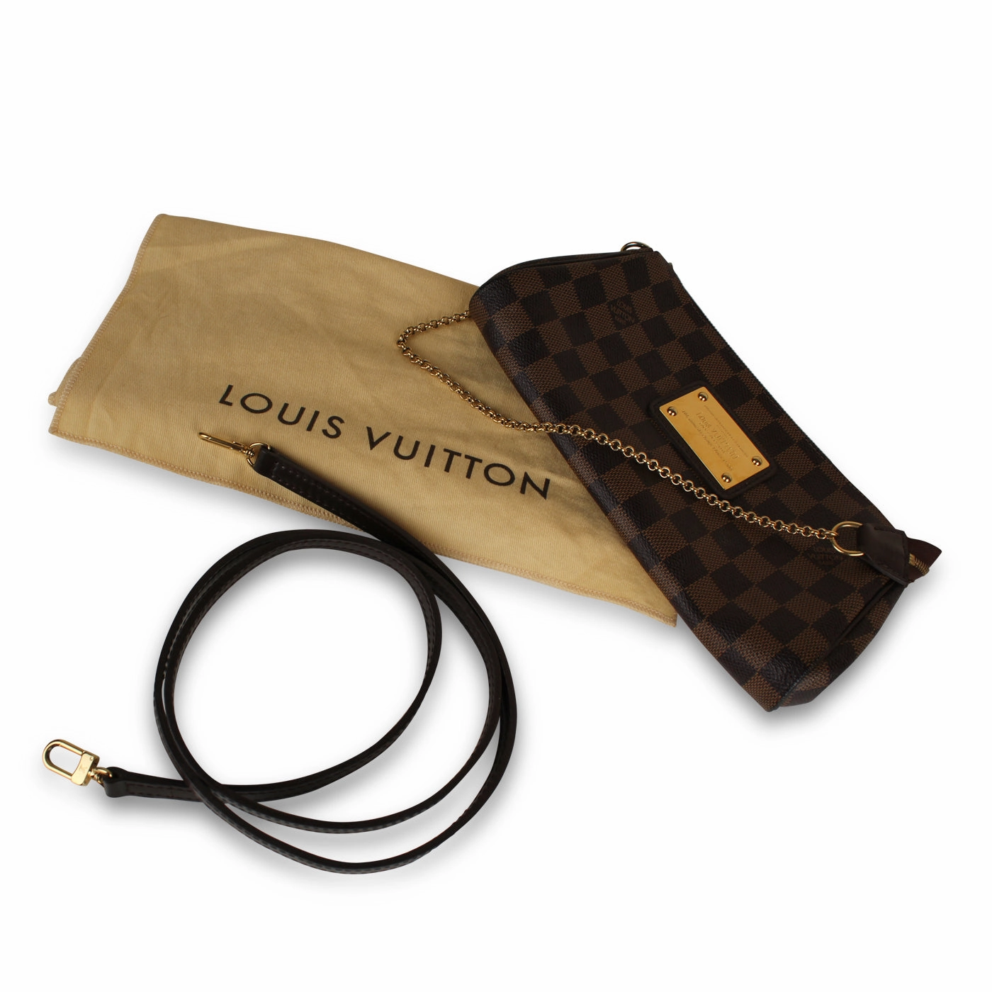 Eva Crossbody Bag - Damier Ebene