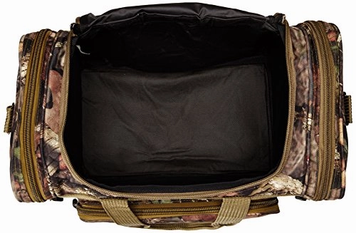 Explorer 17 inch Mossy Oak Infinity Duffel Bags are Built with Water Resistant 600D Polyester