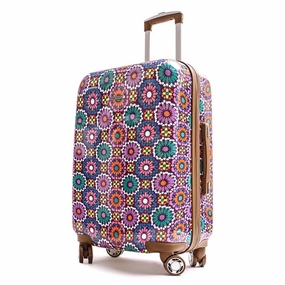 Fashion Carry-On Trolley Case,Abs Pc Hard Shell Luggage,Universal Wheel Student Boarding