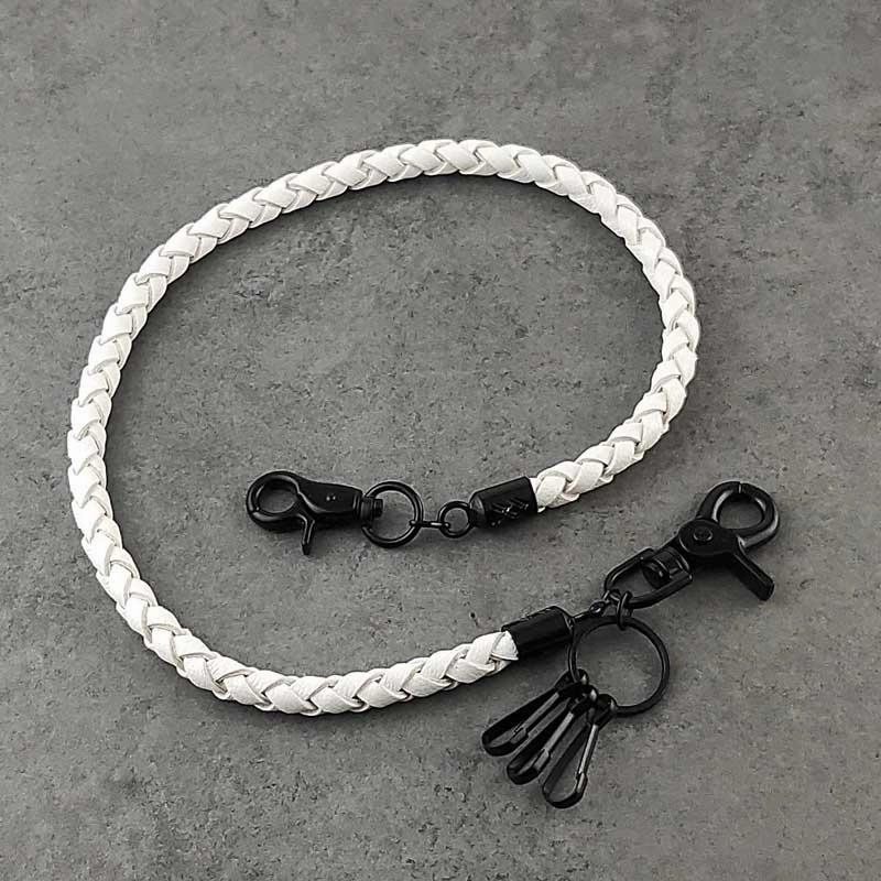 Fashion White Biker Chain Wallet Pants Chain jeans chain jean chain Wallet Chain For Men