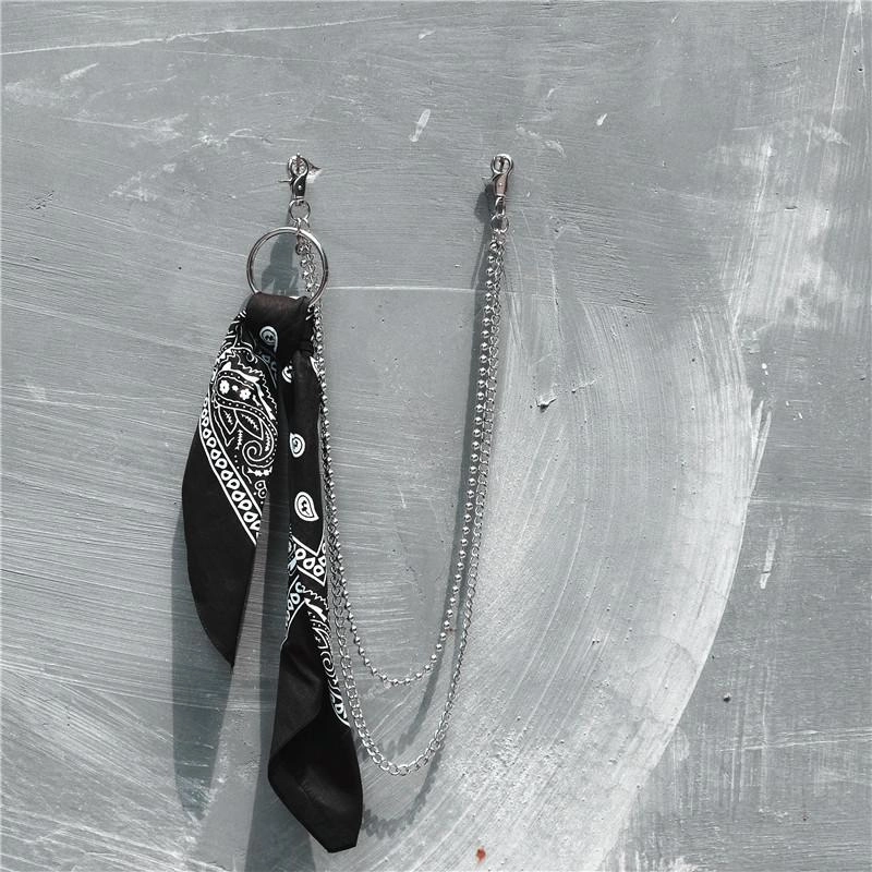Fashion Womens Mens Double Pants Chain Punk jeans chain jean chain Wallet Chain For Men