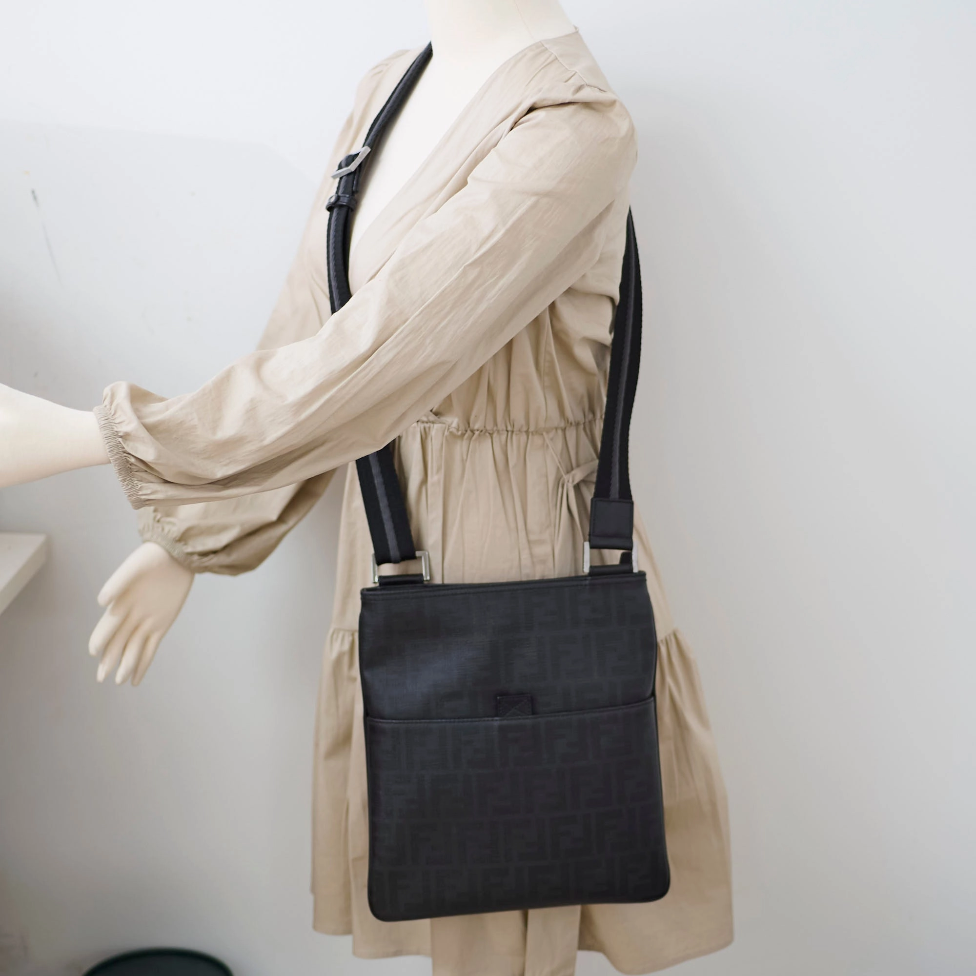 Fendi Zucca Spalmati Messeger