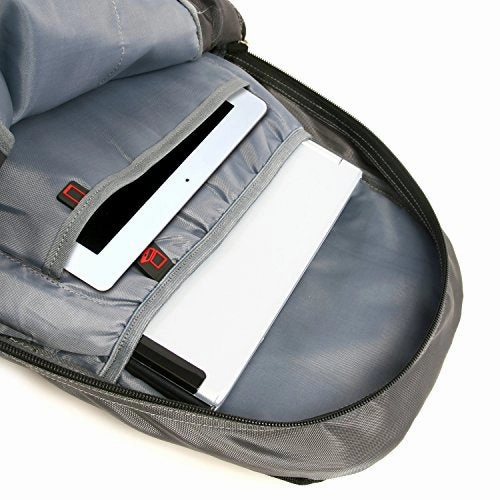 Fila Duel School Laptop Computer Tablet Book Bag Backpack, Black