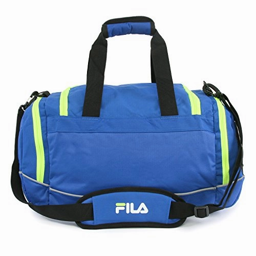 Fila Sprinter 19" Sport Duffel Bag, Blue/Neon