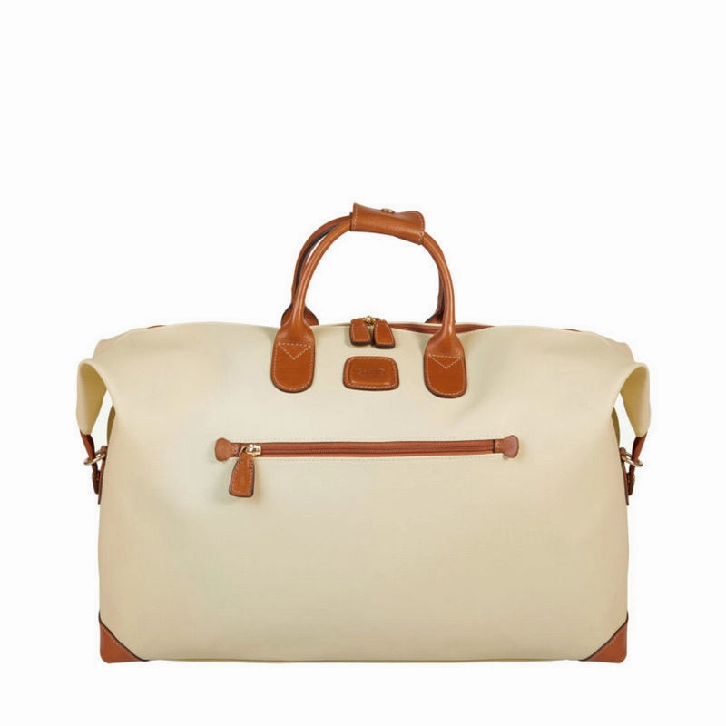 FIRENZE 22" CARGO DUFFLE BAG - CREAM