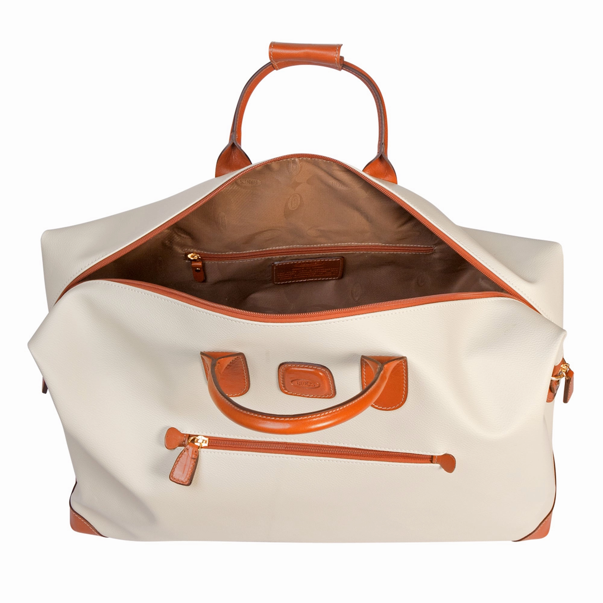 FIRENZE 22" CARGO DUFFLE BAG - CREAM