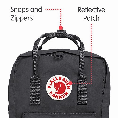 Fjallraven - Kanken Laptop 13" Backpack for Everyday, Super Grey