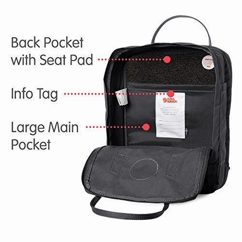 Fjallraven - Kanken Laptop 13" Backpack for Everyday, Super Grey