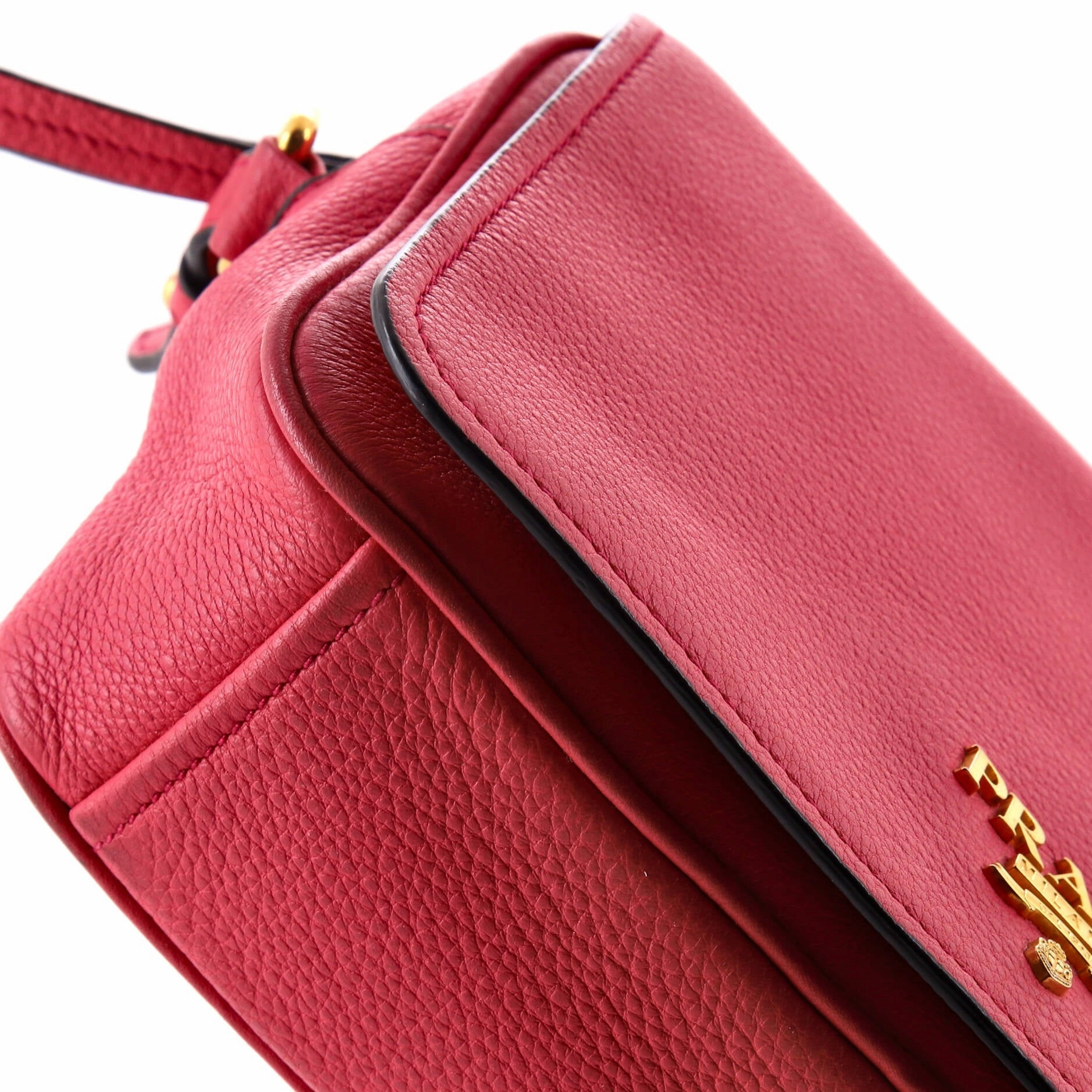 Flap Zip Crossbody Bag Vitello Phenix Small