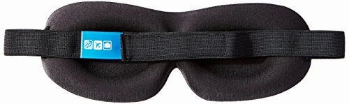 Flight 001 Contoured Eye Mask, Charcoal