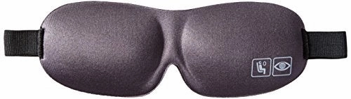 Flight 001 Contoured Eye Mask, Charcoal